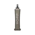 Garrafa Dobrável Yopp Soft Flask Cinza 350ml Esportiva