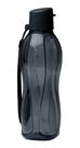 Garrafa eco preta 500ml com cordinha tupperware