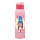 Garrafa eco tupper 750 ml stitch ohana rosa tupperware
