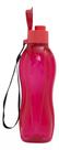 Garrafa Eco Tupper Plus 500ml Cordinha Tampa Flip