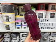 Garrafa Eco Tupper Plus 750 ml Vermelho Merlot