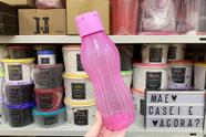 Garrafa Eco Tupper Plus Freezer 750 ml Glacê Rosa