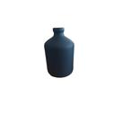 Garrafa em cerâmica dec lima 3 classic blue acetinado 26x12cm