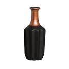 Garrafa em Cerâmica Decorativo Home Modelo Frizo G Copper Garrafa em Cerâmica Decorativo Home Modelo Frizo G Copper