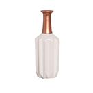 Garrafa em Cerâmica Decorativo Home Modelo Frizo G Rose Glamour