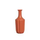 Garrafa em Cerâmica Decorativo Home Modelo Frizo P Terracota