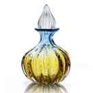 Garrafa Em Cristal Murano Água Marinha E Âmbar - São Marcos Garrafa Em Cristal Murano Água Marinha E Âmbar - São Marcos