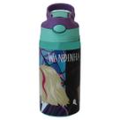 Garrafa Escolar Infantil de Inox 500ml Wandinha - Luxcel