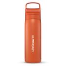 Garrafa Filtro de Água LifeStraw Go Série 530ml Kyoto Laranja Garrafa Filtro de Água LifeStraw Go Série 530ml Kyoto Laranja