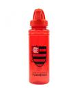 Garrafa Flamengo Com Canudo Retrátil 700ml Oficial