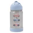 Garrafa Flip Térmica Infantil Patrulha com Alça de Silicone - BupBaby
