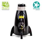 Garrafa Foguete Batman 320 ml Garrafinha para Criança