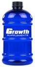 Garrafa Galão Academia 2 Litros Bpa Free Growth Azul Treino Cor:Azul -