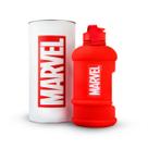 Garrafa Galão Marvel 1.3L Vermelho Portátil Resistente Academia Trabalho