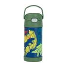 Garrafa Garrafinha Térmica Infantil Thermos 355ml Dinossauro