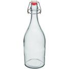 Garrafa Hermética água Home&co Vidro 1l 29x9x9 Transparente