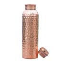 Garrafa HOMEZY Garrafa de água de cobre 1000ml feita à mão à prova de vazamentos Garrafa HOMEZY Garrafa de água de cobre 1000ml feita à mão à prova de vazamentos