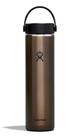 Garrafa Hydro Flask Lightweight Wide Flex Cap 700 ml de obsidiana