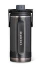 Garrafa Igloo Twist 'n' Chug Carbonite de aço inoxidável 1,06L