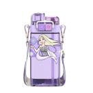 Garrafa Infantil de Água Squeeze Elsa Frozen 780ml Resistente Passeio Escolar Disney