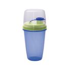 Garrafa infantil mini shaqueira Azul 350 ml plasutil