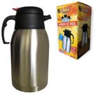 Garrafa inox 1.3l elite quente-frio elegancia e estilo