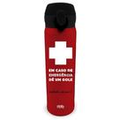 Garrafa Inox Térmica Frase: Em caso de emergência (sono) dê um gole. Extintor do sono! - Hug Box