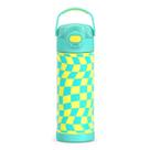 Garrafa isolada a vácuo THERMOS FUNTAINER 473mL Wavy Checkers
