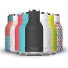 Garrafa isolada de aço inoxidável asobu Urban 500mL (preta)