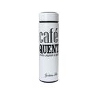 Garrafa isotérmica com infusor de inox frases 470ml café chá