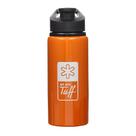Garrafa Laranja de Alumínio 600ml Tuff 29696