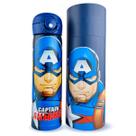Garrafa Marvel Capitão América Térmico 500ml Vingadores Inoxidável Garrafa Marvel Capitão América Térmico 500ml Vingadores Inoxidável