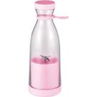 Garrafa Mini Liquidificador 380ml Recarregável Rosa Garrafa Mini Liquidificador 380ml Recarregável Rosa