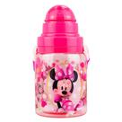 Garrafa Minnie Rosa 600ml Infantil com Canudo Retrátil Disney Original