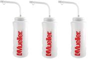 Garrafa Mueller Quart com palha, cor natural, pacote com 3