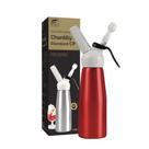 Garrafa para chantilly (al pe) 500ml fpro vermelha Garrafa para chantilly (al pe) 500ml fpro vermelha