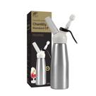 Garrafa para chantilly profissional 500 ml prata pro