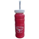 Garrafa Para Tereré Automática Encaixa Copo Térmico Tereré 500ml Inox PU 21cm Isolamento Duplo Durável