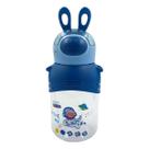 Garrafa Plástica Emborrachada 600ml - Cores Sortidas Cor:Azul