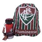 Garrafa plástica Fluminense 500ml Com Mochila Tipo Saco cordão