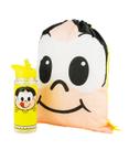 Garrafa Plástico 450ml Com Mochila Tipo Saco Magali Turma Da Mônica Garrafa Plástico 450ml Com Mochila Tipo Saco Magali Turma Da Mônica
