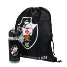 Garrafa Plástico 450ml Com Mochila Tipo Saco - Vasco Da Gama Garrafa Plástico 450ml Com Mochila Tipo Saco - Vasco Da Gama
