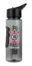 Garrafa Plástico Canudo Academia Apoio Corinthians 700ml