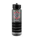 Garrafa Plástico Canudo Retrátil 700ml Corinthians