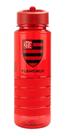 Garrafa Plástico Canudo Retrátil 700ml - Flamengo