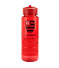Garrafa Plástico Canudo Retrátil 700ml - Flamengo