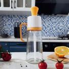 Garrafa Porta Óleo com Dispenser pincel em silicone
