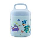 Garrafa Pote Com Alça 300ml Sealife Azul - MarcusMarcus