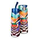 Garrafa Que Sede Calopsita Skate 750ml Farm Garrafa Que Sede Calopsita Skate 750ml Farm