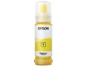 Garrafa Refil De Tinta Original Epson Amarelo T555 Ecotank T555420 Compatível L8160 L8180 Garrafa Refil De Tinta Original Epson Amarelo T555 Ecotank T555420 Compatível L8160 L8180